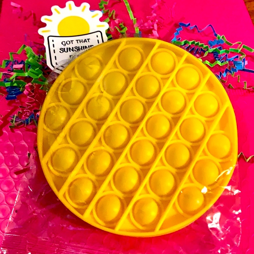 💛 Pop It Round Fidget/Stress Relief T…
